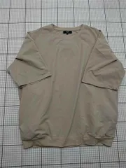 ◇ Θ ビームスハート BEAMS HEART クルーネック半袖Tシャツ ベージュ系 メンズ Lサイズ E  【1512220062717】