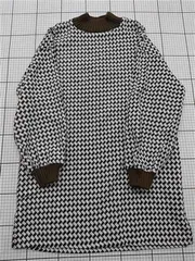 ◇ ⊇ レイカズン Ray Cassin 千鳥格子柄ニットワンピース レディース Fサイズ E  【1512220062700】