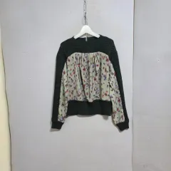 ss特価ss メリルリング ニッ トバイカラ ーブラウス 40 n1252