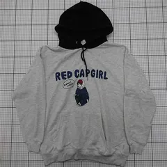 ◇ Θ レッドキャップガール RED CAP GIRL パーカー 23531 グレー系 メンズL E  【1512220064599】