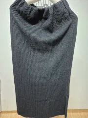 ゴージニット ブラック ロング スカート