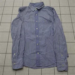 ◇ Θ エイチ・ホリデイ H. HOLIDAY by ヒューマンウーマン HUMAN WOMAN ストライプシャツ M レディース E  【1512220067958】