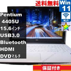 NEC LAVIE Direct NS PC-GN21DJSAA【Pentium 4405U 2.1GHz】　【Windows11 Pro】 ／充電可／Wi-Fi／長期保証 [95065]