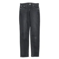 RED CARD レッドカード スキニーパンツ サイズ24 ハイライズ テーパード ブラックデニム ストレッチ ブランド古着【中古】20260120/RA7326