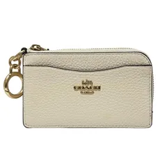 COACH(コーチ) カードケース マルチファンクション カード ケース CH162 アイボリー レザー