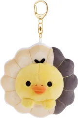 【中古】ぬいぐるみマスコット・ぬいぐるみバッジ キイロイトリ ぶらさげぬいぐるみ 「リラックマ×ミスタードーナツ」