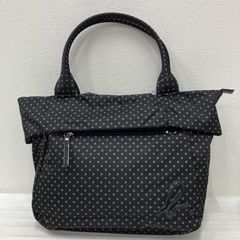 新品未使用】ハナエモリ 森英恵 トートバッグ ブラック アクセサリー 