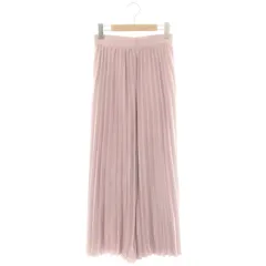 スナイデル SNIDEL プリーツスカートライクパンツ F パープルピンク /DO ■OS