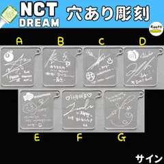 NCTDREAM ヘチャン 直筆サイン おまけ付き 銀テ 2026年最新】ヘチャン サインの人気アイテム - メルカリ