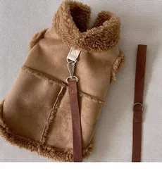 新品  犬の服 犬 冬服 マフラー 犬服ボア ドッグウェア アウター 秋冬 犬の服 防寒着 猫 服 ペット服 もこもこ ネックウォーマー いぬ 小型犬 中型犬 あったか