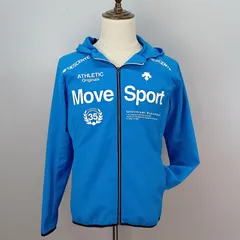 DESCENTE　Move Sport　Мサイズ　ジップアップジャケット　パーカー　フード付き　デサント　ムーブスポーツ