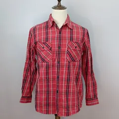 Levi's Red Tab　LARGEサイズ　長袖シャツ　チェック柄　レッド　コットン100%　リーバイス レッドタブ