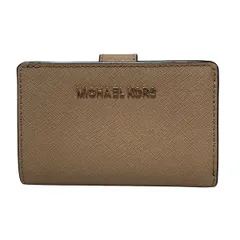 MICHAEL KORS(マイケルコース) 2つ折り財布 - ダークブラウン レザー