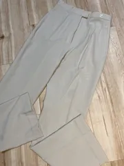 クレージュ Courreges  スラックスパンツ ズボン ベージュ 64-91 裾上げ有 S
