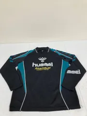 送料無料★hummel ヒュンメル★長袖Tシャツ　ロンT★メンズ　M-Lサイズ★ブラック★サッカーウェア#80120sccのサムネイル