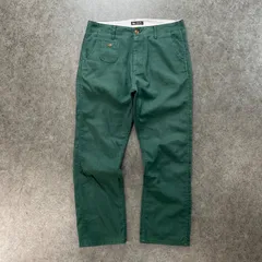 日本製 mc.apache エムシーアパッシュ チノパン ストレート ジップフライ グリーン 緑 メンズ