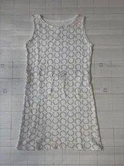 ト2512-③-5494  フレッドペリー　FRED PERRY ノースリーブワンピース　L