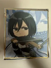 進撃の巨人 ミカサ ビジュアル色紙