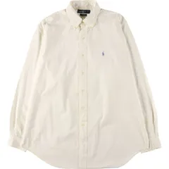 古着 ラルフローレン Ralph Lauren BLAKE 長袖 ボタンダウンシャツ メンズL相当/eaa537565