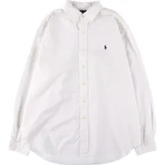 古着 ラルフローレン Ralph Lauren CLASSIC FIT 長袖 ボタンダウンシャツ メンズXL相当/eaa537561