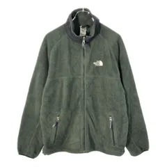 THE NORTH FACE ノースフェイス フリースジャケット アウトドア グリーン(メンズ M)中古 古着 X2207
