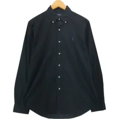 古着 ラルフローレン Ralph Lauren POLO RALPH LAUREN CUSTOM FIT 長袖 ボタンダウンシャツ メンズM相当/eaa561530