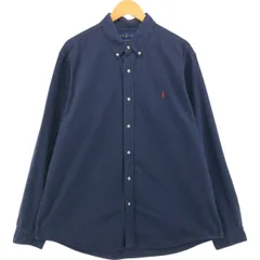 古着 ラルフローレン Ralph Lauren CLASSIC FIT 長袖 ボタンダウンシャツ メンズXXL相当/eaa561531