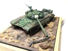 MASDI 1/64スケール レオパルト2A6戦車モデル｜迷彩塗装 - メルカリ