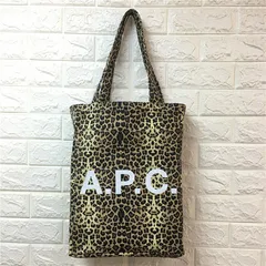 送料無料★ A.P.C. アーペーセー トートバッグ ヒョウ柄　海外製品