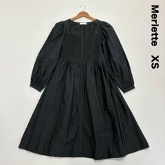 希少✨マーレット ソリマン ティアードワンピース ドレス Aライン