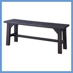 天然木（マホガニー）のダイニングベンチ（ディスプレイ台・テレビボード）「W115×D30×H45cm」No.883