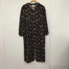 niko and... ニコアンド ワンピース ロングスカート 長袖ロングワンピース ノーカラーシャツワンピース フレアスカート