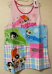 パワーパフガールズ　ミッキーマウス　トイストーリー　　エプロン　保育士