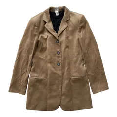  KRIZIA POI クリツィア テーラードジャケット キャメル系 イタリア製 レディース 42サイズ  【Z1724】 