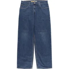 古着 00年代 リーバイス Levi's SILVER TAB シルバータブ LOW+LOOSE FIT ストレートデニムパンツ メンズw35相当/evb033297