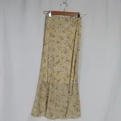 M1-02443 【Women】 Chico(チコ) ロングスカート (F:XS相当)/ベージュ系、白 花柄 Kのサムネイル