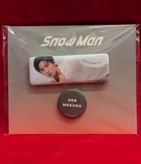 SnowMan 25年Original Goods 目黒蓮 缶バッジセット