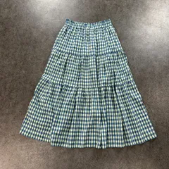 美USED KELEN JEBI ケレン ティアード デザイン スカート チェック柄 LKL24HSK2025のサムネイル