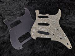 SELDER ミラーピックガード マッチングヘッドBK エレキギター ケース付