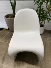 【手渡し限定】【正規品】Vitra ヴィトラ パントンチェア ホワイト 北欧デザイナーズチェア 高さ820㎜ 美品