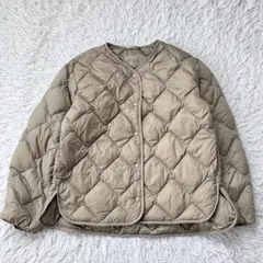 状態良 UNIQLO ユニクロ ウルトラライトダウン 軽量 ダウンジャケット ユニセックス 古着 4734