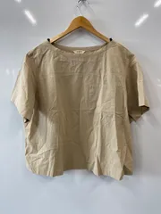 a777⚫︎studio CLIP⚫︎スタジオクリップ⚫︎ポケット⚫︎ブラウス⚫︎シャツ⚫︎sizeL⚫︎ベージュ