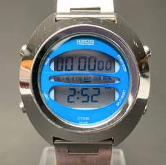 稼働品 CITIZEN 1481010 INDEPENDENT シチズン インディペンデント アナデジ クォーツ 腕時計 T9610