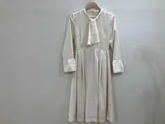 CELFORD CWF0191200 ロング長袖ワンピース ロングワンピース ワンピース アイボリー 36春