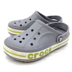 クロックス TODDLER BAYABAND CLOG クロッグサンダル 13cm グレー キッズ crocs