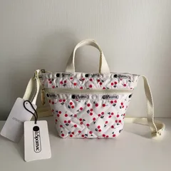 新品　レスポートサック　さくらんぼ　スマホショルダーバッグ　ショルダーバッグ　手持ち可　2way スマホバッグ　ミニトートバッグ