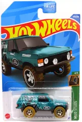 【中古】ミニカー 1/64 RANGE ROVER CLASSIC(エメラルドグリーン) 「Hot Wheels MUD STUDS」 [HCT76]