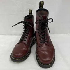 Dr.Martens/ドクターマーチン/ショートブーツ/8ホールレースアップ/チェリーレッド/約24㎝