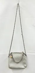 STELLA McCARTNEY ステラマッカートニー ショルダーバッグ ハンドバッグ 2way シルバー 通年