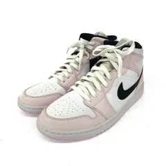 NIKE ナイキ スニーカー エアジョーダン1ミッド 表記サイズ:29 ベアリーローズ BQ6472-500   ホワイト メンズ / 241011010091